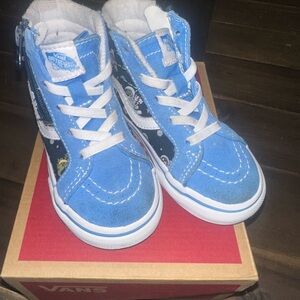 Vans Kids Blue High-Top Sneakers